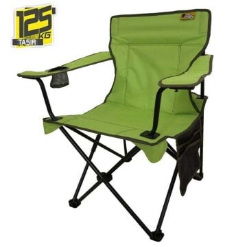 Funky Chairs V2 Fıstık Yeşili Lüks Kamp Sandalyesi