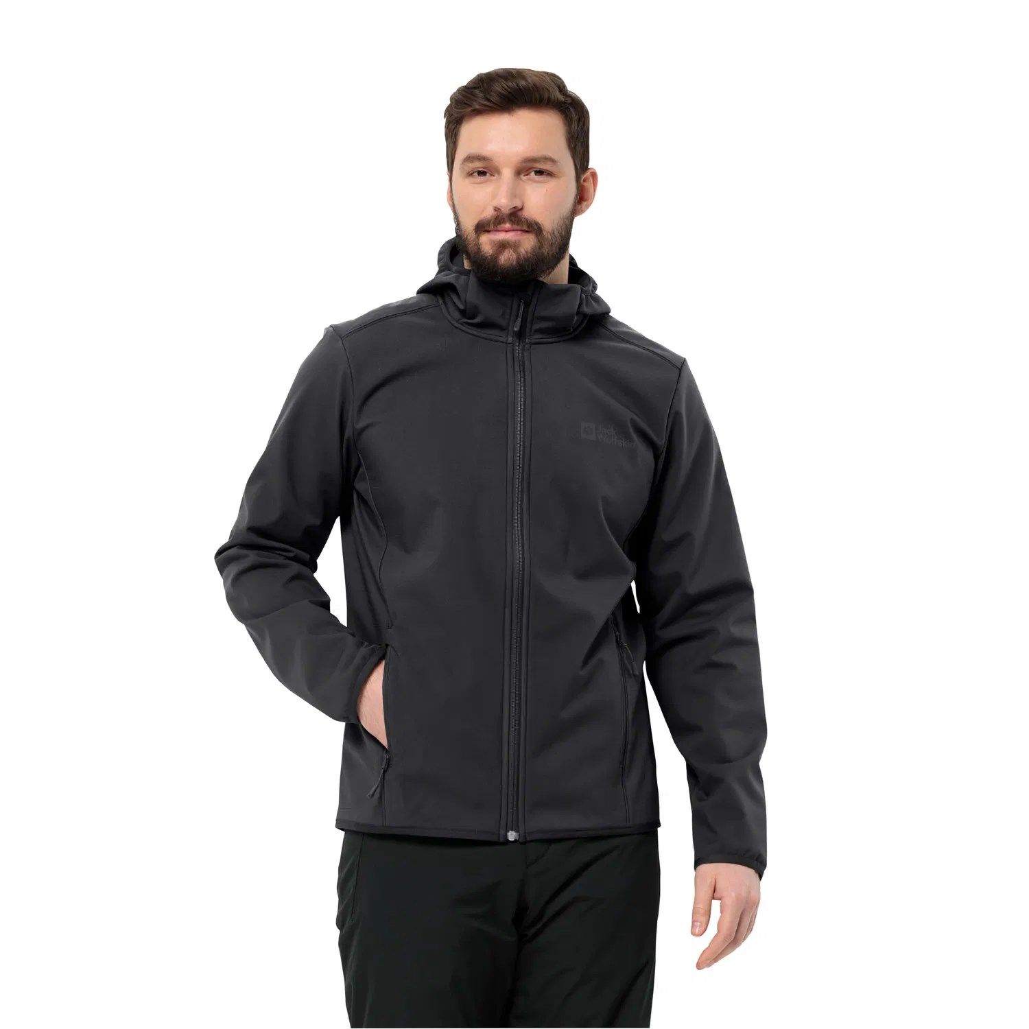 Jack Wolfskin Bornberg Hoody Erkek Outdoor Siyah S - Siyah