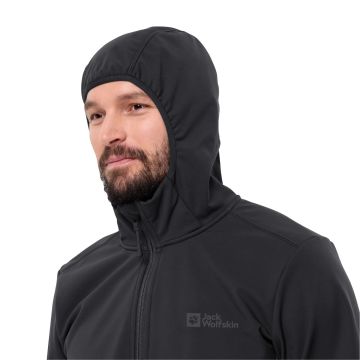 Jack Wolfskin Bornberg Hoody Erkek Outdoor Siyah S - Siyah