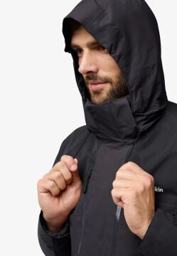 Jack Wolfskin Jasper 3IN1 Erkek Outdor Mont Gri