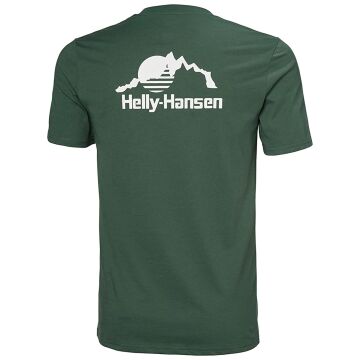 Helly Hansen Nord Graphic Erkek T-Shirt Yeşil