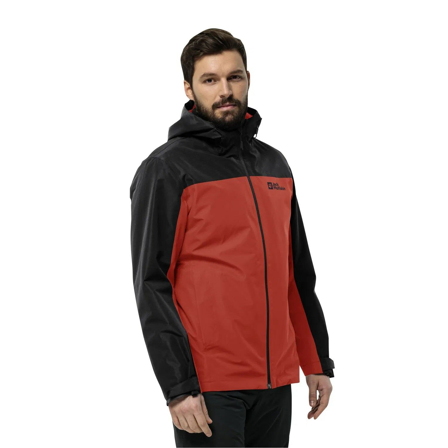 Jack Wolfskin Taubenberg 3IN1 Jacket Mont Kırmızı