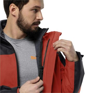 Jack Wolfskin Taubenberg 3IN1 Jacket Mont Kırmızı