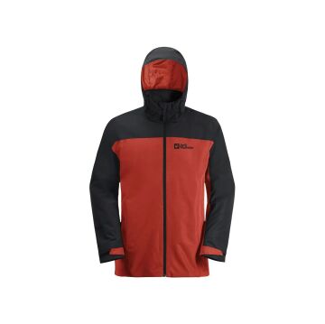 Jack Wolfskin Taubenberg 3IN1 Jacket Mont Kırmızı