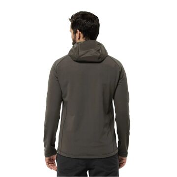 Jack Wolfskin Tasman Down Hybrid Erkek Mont Kahverengi