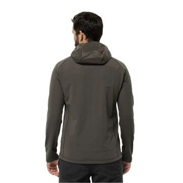 Jack Wolfskin Tasman Down Hybrid Erkek Mont Kahverengi