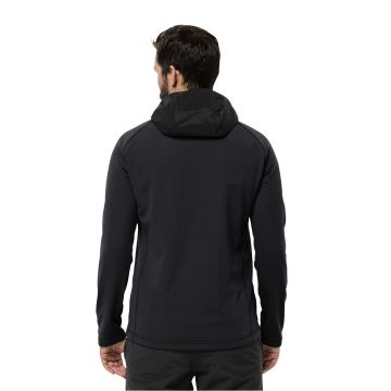 Jack Wolfskin Tasman Down Hybrid Erkek Mont Siyah