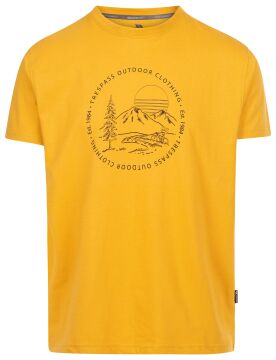 Trespass Glentress Erkek Outdoor Tişört Sarı