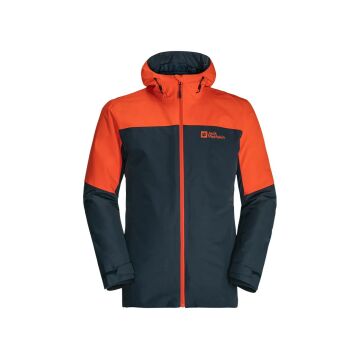 Jack Wolfskin Glaabach 3IN1 Jacket Mont Turuncu