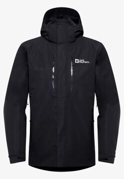 Jack Wolfskin Jasper 3IN1 Erkek Outdor Mont Siyah