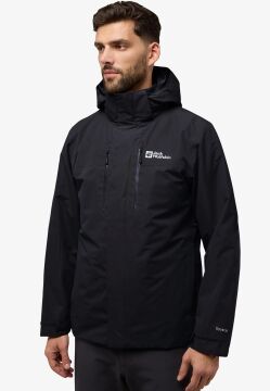 Jack Wolfskin Jasper 3IN1 Erkek Outdor Mont Siyah