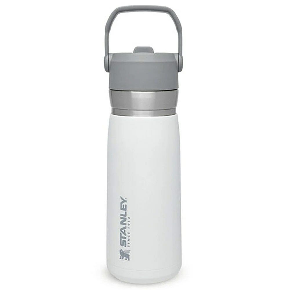 Stanley Go Iceflow Pipetli Çelik Termos 0,65 Lt - Beyaz