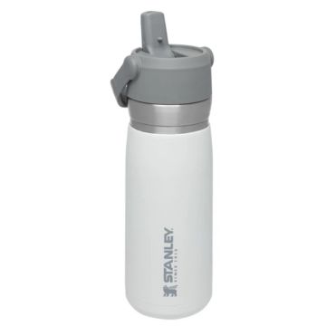 Stanley Go Iceflow Pipetli Çelik Termos 0,65 Lt - Beyaz