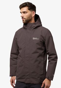 Jack Wolfskin Altenberg 3IN1 JktM Erkek Peat