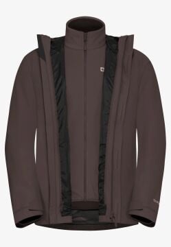Jack Wolfskin Altenberg 3IN1 JktM Erkek Peat