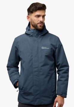 Jack Wolfskin Altenberg 3IN1 JktM Erkek Mid.Sky