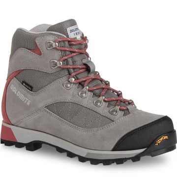 Dolomite Zernez GTX Kadın Bot Gri-Kırmızı(1436)