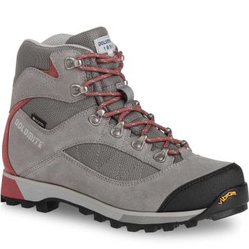 Dolomite Zernez GTX Kadın Bot Gri-Kırmızı(1436)