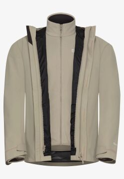 Jack Wolfskin Altenberg 3IN1 JktM Erkek Linen