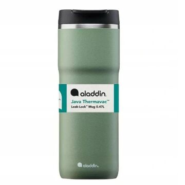 Aladdin Java Thermavac Leak-Lock™ Çelik Termos Bardak 0,47 LT - Yeşil