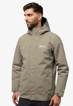 Jack Wolfskin Altenberg 3IN1 JktM Erkek Linen