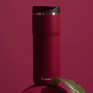 Aladdin Java Thermavac Leak-Lock™ Çelik Termos Bardak 0,47 LT - Bordo
