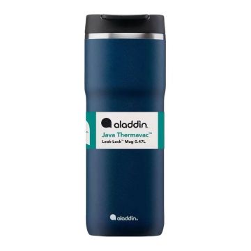 Aladdin Java Thermavac Leak-Lock™ Çelik Termos Bardak 0,47 LT - Lacivert