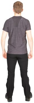 Trespass Cooper Male DLX Active Erkek Tişört Gri