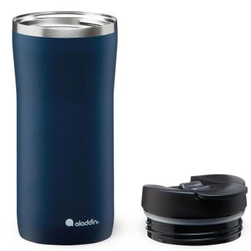 Aladdin Mocca Thermavac Leak-Lock™ Çelik Termos Bardak 0,35 LT - Lacivert