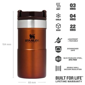 Stanley Klasik Neverleak Termos Bardak 0.25 LT - Kahverengi