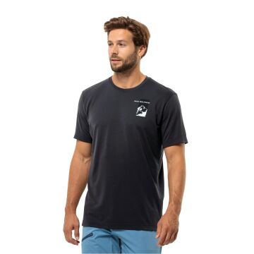 Jack Wolfskin Vonnan S/S Outdoor Tişört Antrasit
