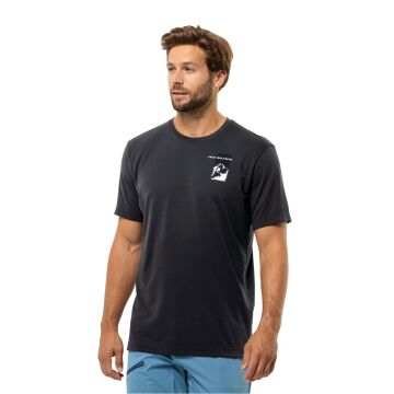 Jack Wolfskin Vonnan S/S Outdoor Tişört Antrasit