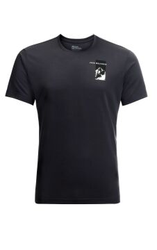 Jack Wolfskin Vonnan S/S Outdoor Tişört Antrasit