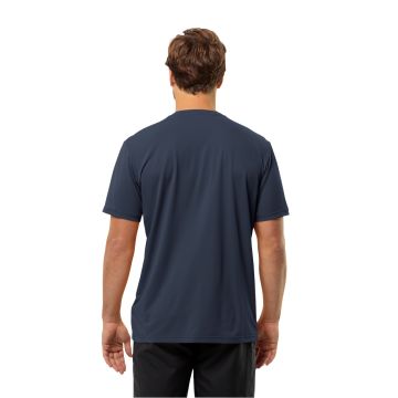 Jack Wolfskin Delgami S/S Outdoor Tişört Lacivert