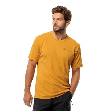 Jack Wolfskin Delgami S/S Outdoor Tişört Sarı