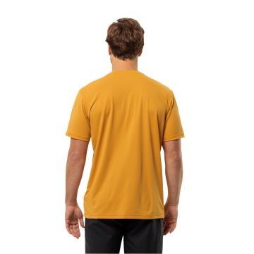 Jack Wolfskin Delgami S/S Outdoor Tişört Sarı
