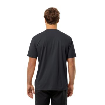 Jack Wolfskin Delgami S/S Outdoor Tişört Siyah