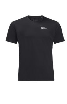 Jack Wolfskin Delgami S/S Outdoor Tişört Siyah