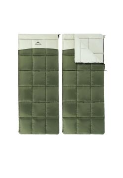 Naturehike LT150 Zarf Tarzı Pamuklu Uyku Tulumu - Yeşil