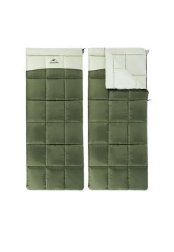 Naturehike LT150 Zarf Tarzı Pamuklu Uyku Tulumu - Yeşil