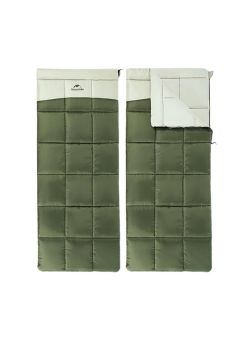 Naturehike LT150 Zarf Tarzı Pamuklu Uyku Tulumu - Yeşil