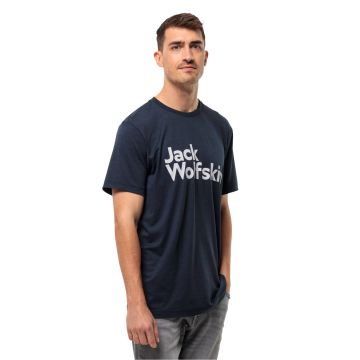 Jack Wolfskin Brand Erkek Outdoor Tişört Lacivert