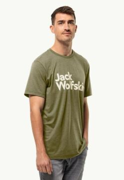 Jack Wolfskin Brand Erkek Outdoor Tişört Yeşil