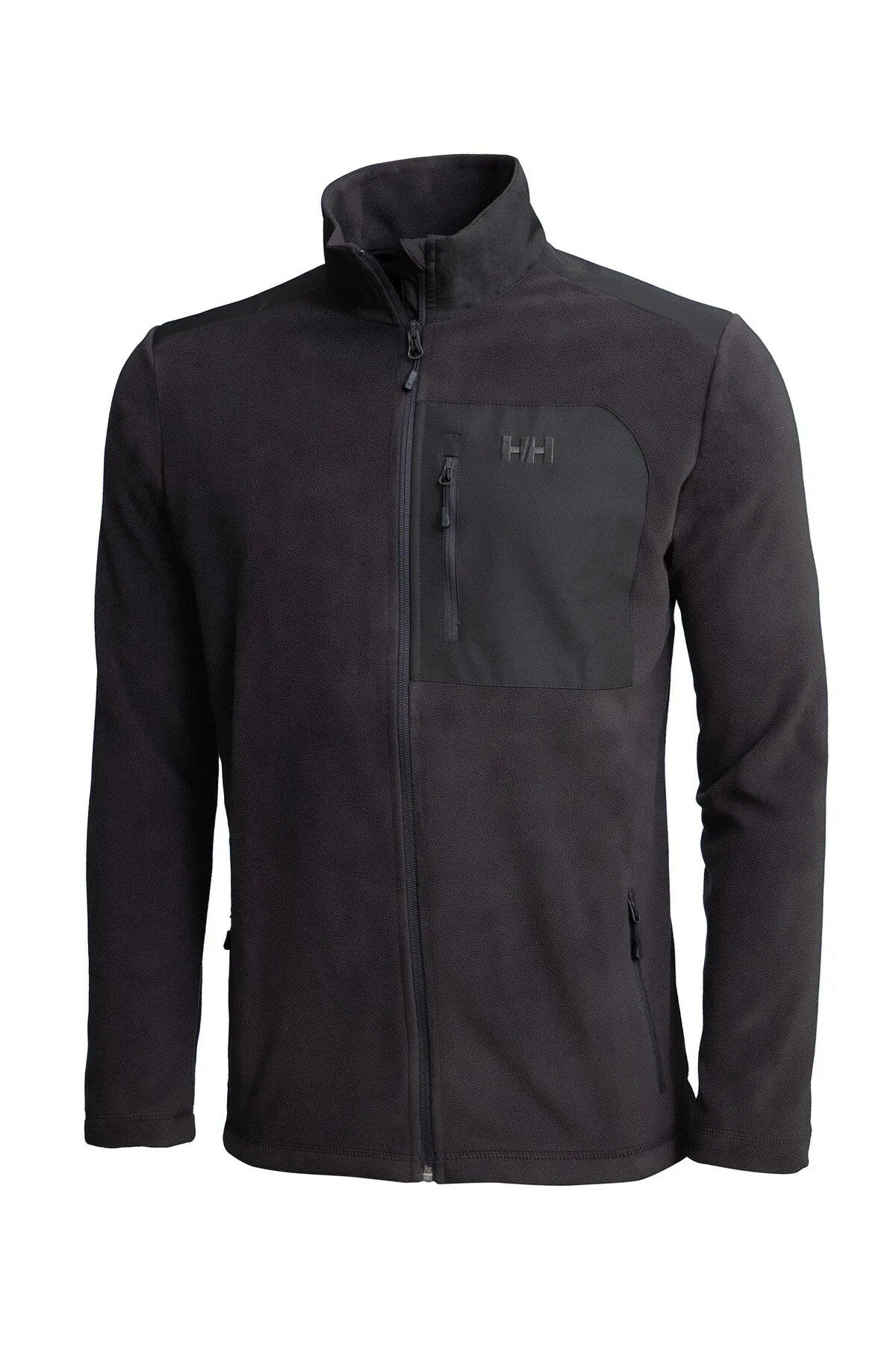 Helly Hansen Block Fullzip Erkek Polar Mont  Ebony