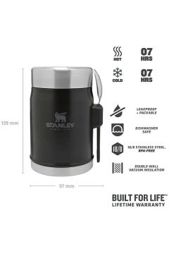 Stanley Klasik Paslanmaz Çelik Yemek Termosu 0.40L