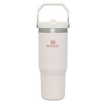 Stanley The IceFlow Flip Straw Pipetli Termos Bardak 0,89 LT Açık Pembe
