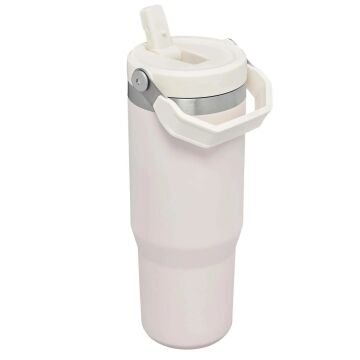Stanley The IceFlow Flip Straw Pipetli Termos Bardak 0,89 LT Açık Pembe