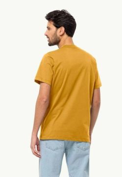 Jack Wolfskin Essential Erkek Outdoor Tişört Hardal