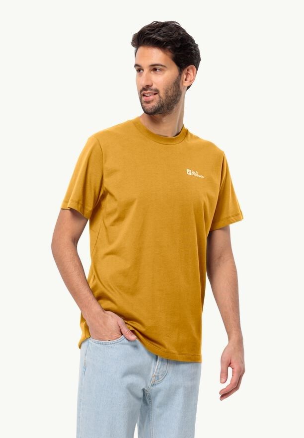 Jack Wolfskin Essential Erkek Outdoor Tişört Hardal