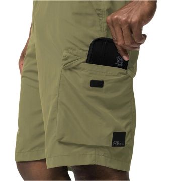 Jack Wolfskin Kalahari Kargo Şort Açık Yeşil